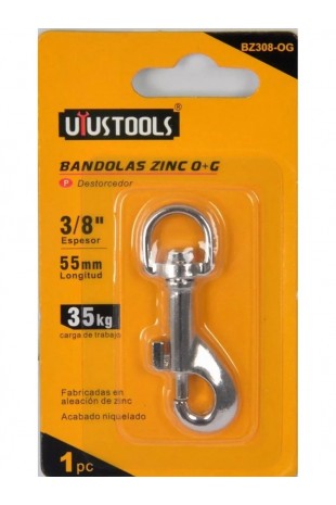 BANDOLAS ZINC O+G 3/8'' UYU