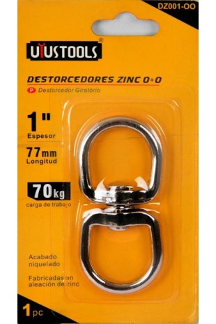 DESTORCEDORES ZINC O+O 1'' UYU